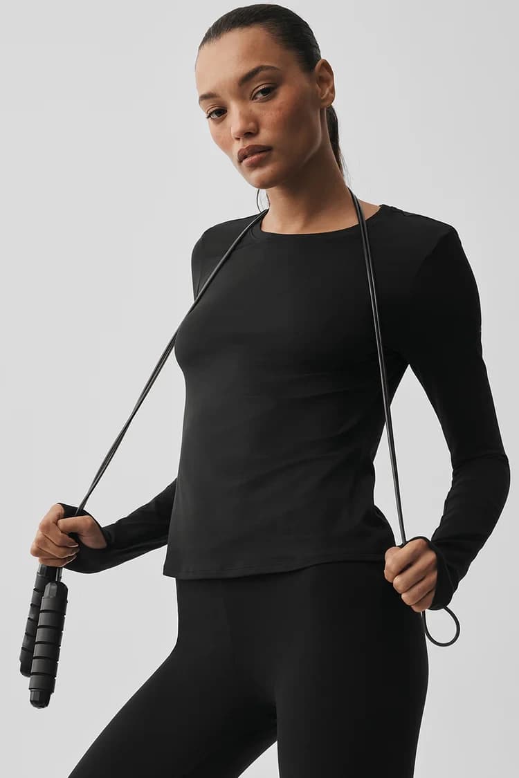 Лонгслів Alosoft Finesse Long Sleeve, Alo Yoga