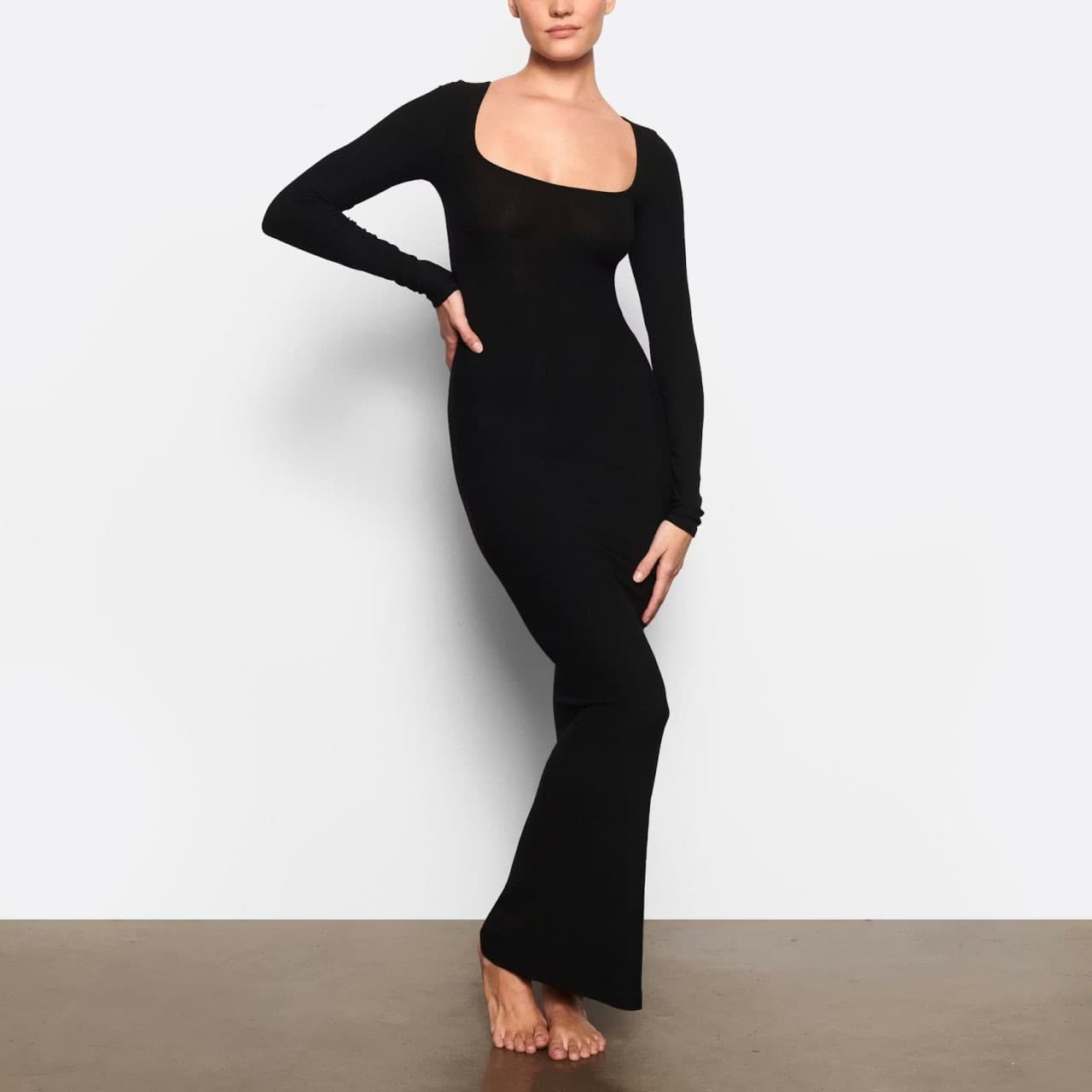 Сукня Soft Lounge Long Sleeve Dress, SKIMS
