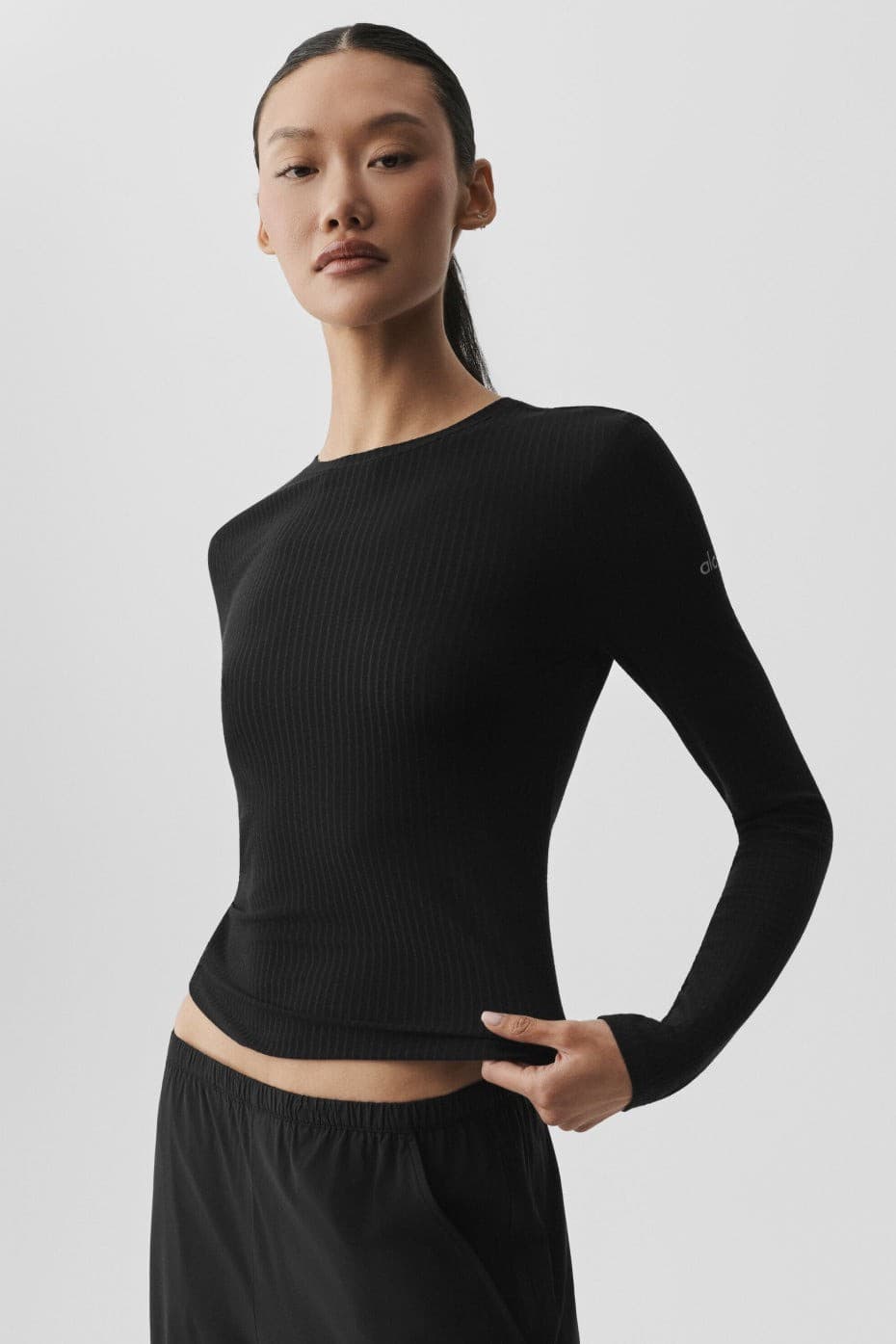 Лонгслів Ribbed Sea Coast Long Sleeve, Alo Yoga