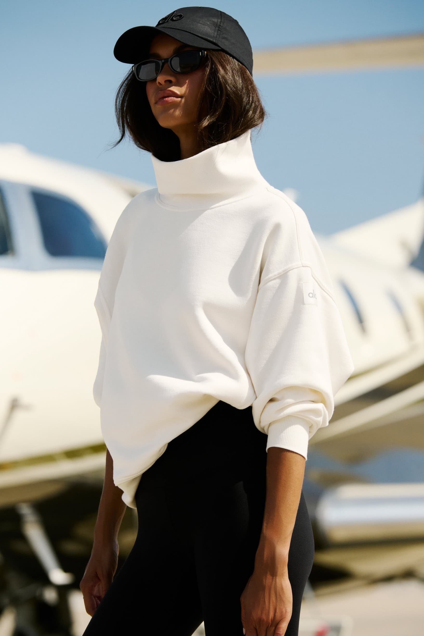 Пуловер Hazy Mock Neck Pullover, Alo Yoga