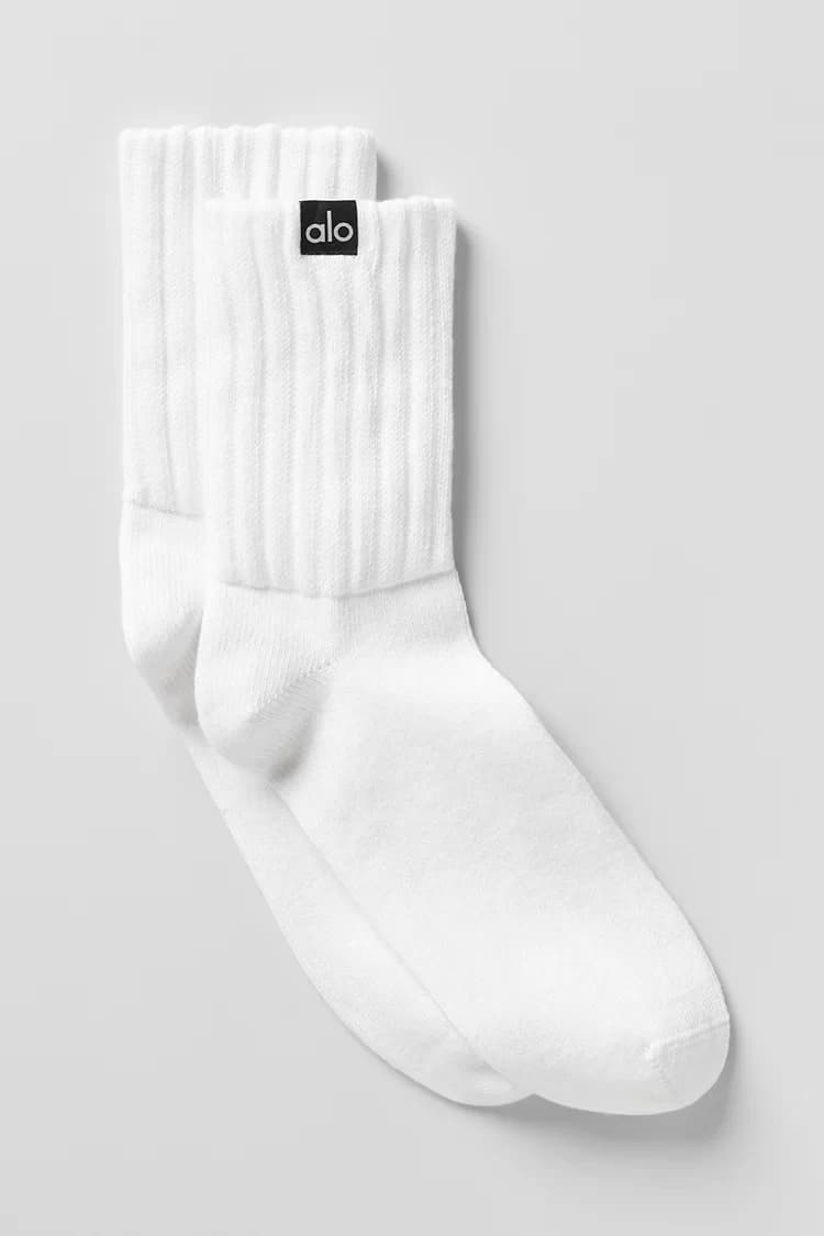 Шкарпетки Unisex Half-Crew Scrunch Sock, Alo Yoga