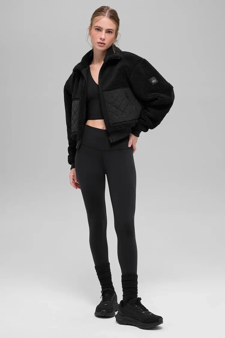 Куртка Sherpa Edge Bomber, Black